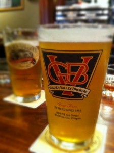 GVB pint glass