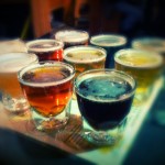 Old Market Pub beer sampler Old Market Pub beer sampler