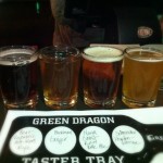 Green Dragon Beer Samper