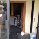 New Kell's Brew Pub sign waiting to go up