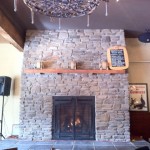 Kell's Brew Pub fireplace
