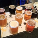 Columbia River Brewing beer sampler