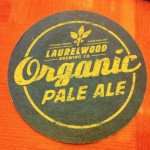 Laurelwood Brewing Organic Pale Ale coaster